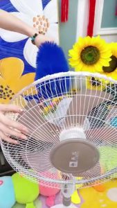 WH Long Handle Soft Bristles Duster / Flexible Electric Fan Dust Removal Cleaning Brush / Sewer Screen Window Shutter Cleaning Brushes / Cleaning Tool for Electric Fan Sofa Shutter