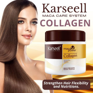500ML Karseell Collagen Hair Mask Hair Treatment Maca Essence Repair Collagen Hair Treatment