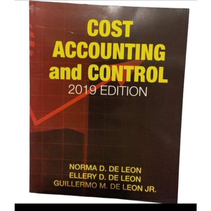 【Books】 Cost accounting and control 2019 edition | Lazada PH