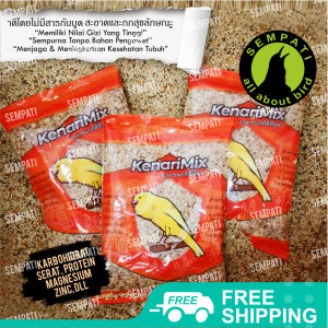 SEMPATI Pakan Kenari Mix Formula Makanan Biji Milet Campur Harian Burung Kenari Finch Blackthroat Love Bird Kenari Parkit Dll Pakan Kenari Vitamix PVTCCPH