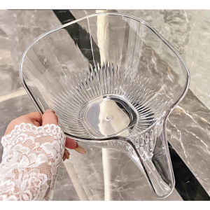 [HCM] Rổ rửa rau củ trong suốt thiếu kế phễu thoát nước đa năng tiện lợi -TyHome