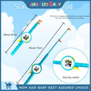 JiaShuo Baby Toy 2025 New Trẻ Em Cầm Tay Cần Câu Diều Với Đuôi Ngoài Trời Đồ Chơi Tương Tác Cho Vui Vẻ Cha Mẹ Con Hoạt Động