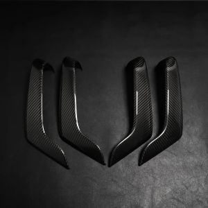OnlyF U Carbon For Benz A CLA Class W177 V177 C118 W118 A35/45 CLA35 CLA45 2020 Car Door Armrest Handle Panel Cover Trim Frame 4P6B8