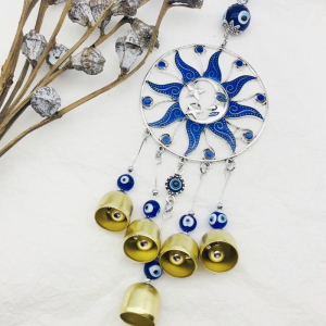 for Creative Evil Eyes Windchime Wind Bells Handcraft Pendant Home Garden Hanging Decoration Ornaments