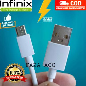 KABEL DATA INFINIX SMART 5 / 6 HOT 8 / 9 / 10 / 11 PLAY FAST CHARGING MICRO USB / HIGH QUALITY / QUICK CHARGE / BAWAAN / CABUTAN HP