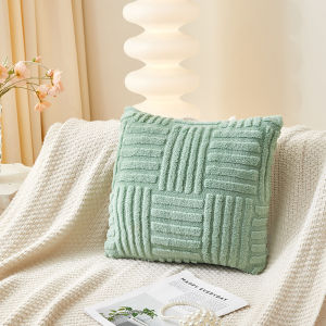 45*45cm Soft Plush Decorative Throw Pillow Covers Cushion Case Pillow Shell for Sofa Square Pillowcase