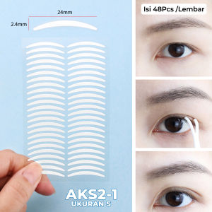 Skot Mata Transparan Double Side Eyelid Stiker Scott Lace Selotip Lipatan Kelopak Mata Tahan Air