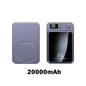 PD 20W Magnetic Power Bank Super 20000mAh Fast Charging Power Bank Portable Wireless Mini Powerbank 无线充电宝快充