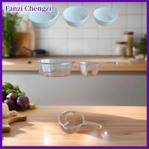 Fanzi 1 Set 1 6 1 12 Dollhouse Miniature Simulation Plastic Basin Water Scoop Model Doll House Kitchen Accessories Toy