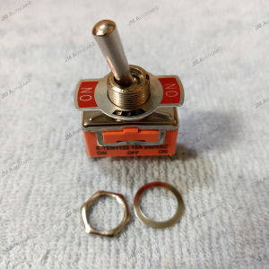 Switch Toggle On Off On Universal 3 kaki 3 pin E-TEN 1122 15A 250VAC