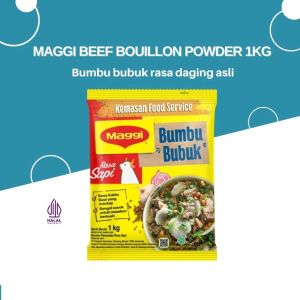 Maggi Powder Bumbu Bubuk Sapi Ayam - Penambah Rasa Masakan 1Kg maggi powder ayam 1 kg