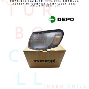 1992-1994 COROLLA AE100/101 CORNER LAMP ASSY ECE DEPO-212-1561L-AE LEFT/ DRIVER SIDE