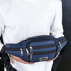 Tas Selempang Pria Waistbag Waterproof Speedy 1.0 Polo Amstar Slingbag 7 Ruang Tas Pinggang