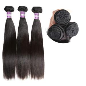 TSE Straight Hair Extension 7A 8 inch-30 inch Real Hair Curtain Sewing Type RW10