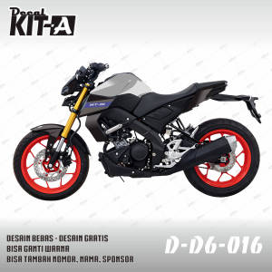 Decal Stiker motor dekal sticker yamaha MT15 full body custom Motif R15 LIVERY D-D6-016 D-D6-000 D6-003 D6-007 D6-012 D6-014