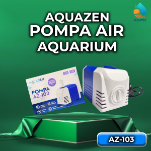 AQUAZEN AZ - 103 Pompa Celup Kolam Ikan Submersible Pump Aquarium 12 W 2000 Liter