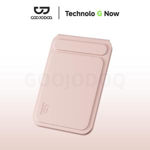 [NÂNG CẤP] Giá Đỡ Điện Thoại GOOJODOQ Có Gương - Nam Châm Hút Tức Thì Gập Gọn Siêu Mỏng 5mm Chân Tam Giác Chống Rung - Bao gồm gioăng kim loại