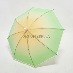 Payung Tongkat Standard motif Gradasi / Transparan Doff / 729