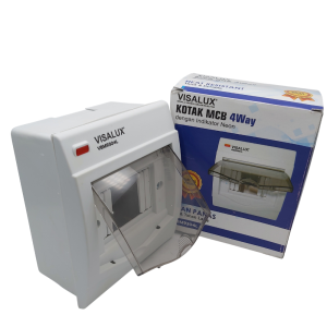 Box MCB Kotak Inbow Outbow Visalux 4 Group + Lampu Indikator IB OB