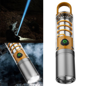 【มาถึงภายใน 2 วัน】🚚ไฟฉาย LED ชาร์จได้ ไฟฉายแรงสูงไกล ไฟฉายพกพา ไฟฉุกเฉิน หม้อแบตใส่หัว นอกบ้าน