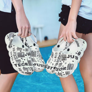 Zocn ใหม่รองเท้าแตะฤดูร้อนสําหรับผู้หญิงรองเท้าแตะชายหาดสําหรับผู้ชายคู่พรางรองเท้าแตะขนาดใหญ่ 36-45