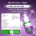 SOMETHINC Level 1% Encapsulated Retinol - Retinol Untuk Pemula & Semua Jenis Kulit. 