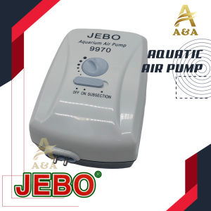 Original JEBO 9970 AC/DC Rechargeable Air Pump (For 5 to 75gal Tanks)