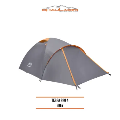 Tenda dhaulagiri terra pro 4 - tenda kemping - tenda camping 4 person - tenda double layer - tenda dome ultralight