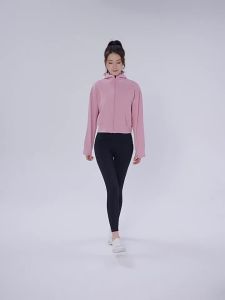 AL0-YOGA Yoga Jacket Fitness Sports Top for Women: Autumn & Winter Slimming Hooded Running Sweatshirt