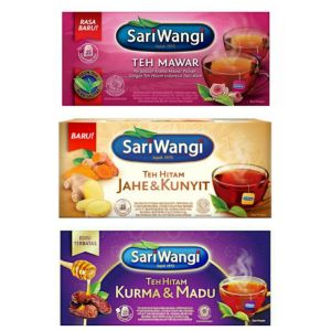 TERMURAH 2 PICIS TEH CELUP SARI WANGI RASA MAWAR -1 BUNGKUS 25 PCS