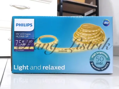 PHILIPS LAMPU LED SELANG HV LED TAPE HLS168 SR 75W LED 330LM / LAMPU SELANG PHILIPS HLS168 75 Watt PER METER