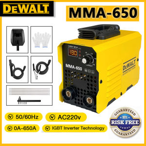 DeWALT MMA-650 Welding Machine Portable Inverter High Quality With Accessories Tools