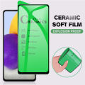3-In-1 Ceramic Full Tempered Glass + Camera Lens Back Sticker for Samsung Galaxy A55 A35 A05s A15 A25 A16 A06 A04 A04s A04e A14 A24 A34 A54 5G A03s A13 A23 A33 A53 A73 A72 A52 A52s A32 A02s A12 A20s A30s A50 A70 A11 A31 A51 A71 A21s Carbon Fiber Film. 