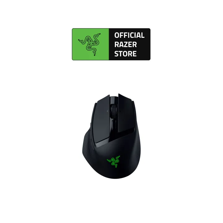 Razer Basilisk Mobile Portable Ergonomic Wireless Gaming Mouse | 10 Programmable Controls HyperScroll