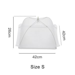 Art Living Japanese Style Foldable Food Cover Mesh Cover Outdoor Food Cover Pop Up Mesh Food Cover Dish Cover