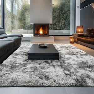 Carpet Soft Shaggy Fluffy Floor Mat Karpet Quality Bedroom Living Room Sofa Rug fluffy rugs for Home