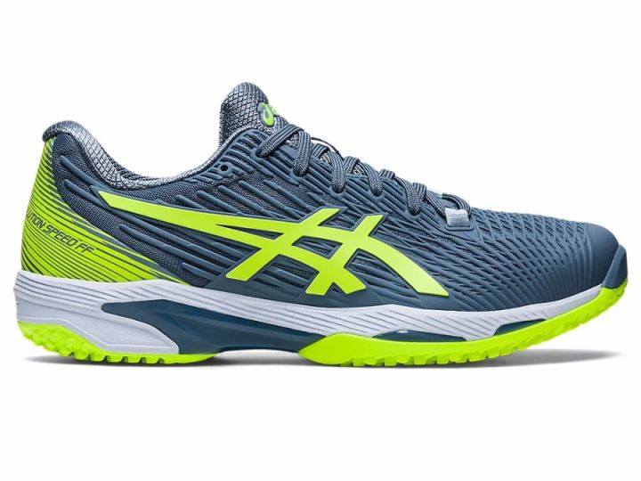 Sepatu Tenis Pria ASICS Solution Speed FF 2 Steel Blue Edisi 2023 Lazada Indonesia