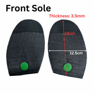 YLT Rubber Shoe Sole Front Sole Paw 3.5mm Lapik Kasut Bawah Getah Anti-slip Shoe Repair Tukang Kasut Cobbler
