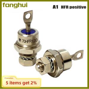 fanghui 70HF120 Spiral Rectifier Diode 1200V 70A 70HFR120 Blocking Diode Chassis Stud Mounting Replacement for Battery