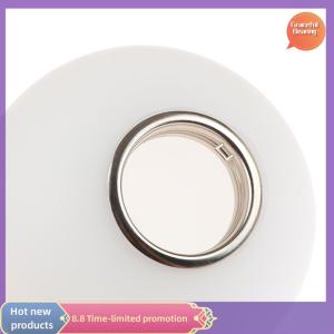Graceful White Lamp Shade For E14 E27 Bulb Fitter Opening Accessory Fixture Replacement Globe Or Lampshade