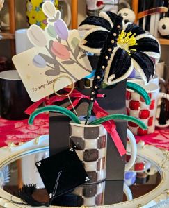 Gifts set black and white 3d sublimation mug with crystals with card gift box handmade flowers for graduation celebration gift