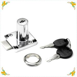 🔥【Special price】🔥🔥[ FLASH SALE ] Drawer Locks with 2 Keys Cabinet Lock Rolled Steel Furniture Hardware Cam Locks
