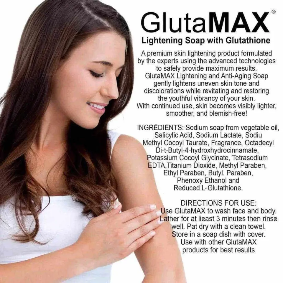GlutaMax Lightening Soap with Glutathione 135g | 100% Original