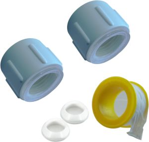 Upgrade 2PCS 1/2" RV Low Point Drain Cap Kit Fit for RV Camper Travel Traile 1/2 inch Hot & Cold Water Lines