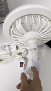 E27 bóng đèn LED fan hâm mộ đèn 30 Wát trần LED Bóng Đèn Pha Đối với trang chủ đèn trần đèn phòng ngủ trang trí nội thất chiếu sáng đêm thị trường