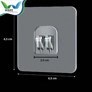 WARS Socket Pengait Rak Gantung Super Kuat