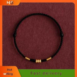 HB Red String Handmade Woven Bracelet Lucky Charm Adjustable Bracelet Good Fortune Bangles Couple Best Friends New Year Gift