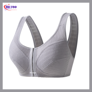 Bra Wanita Push Up Nirkabel Tanpa Busa Kait Buka Depan & Tanpa Kawat Lembut & Nyaman 2097