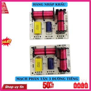 Mạch phân tần 3 đường tiếng nhập khẩu cho các bass công suất 350w- GIÁ 1 MẠCH -1 BASS 1 MID 1 TREBLE