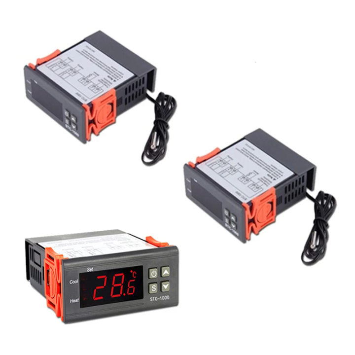 Heating Monitor Programmable Temperature Humidity Monitor With Mode Heating Cooling ...